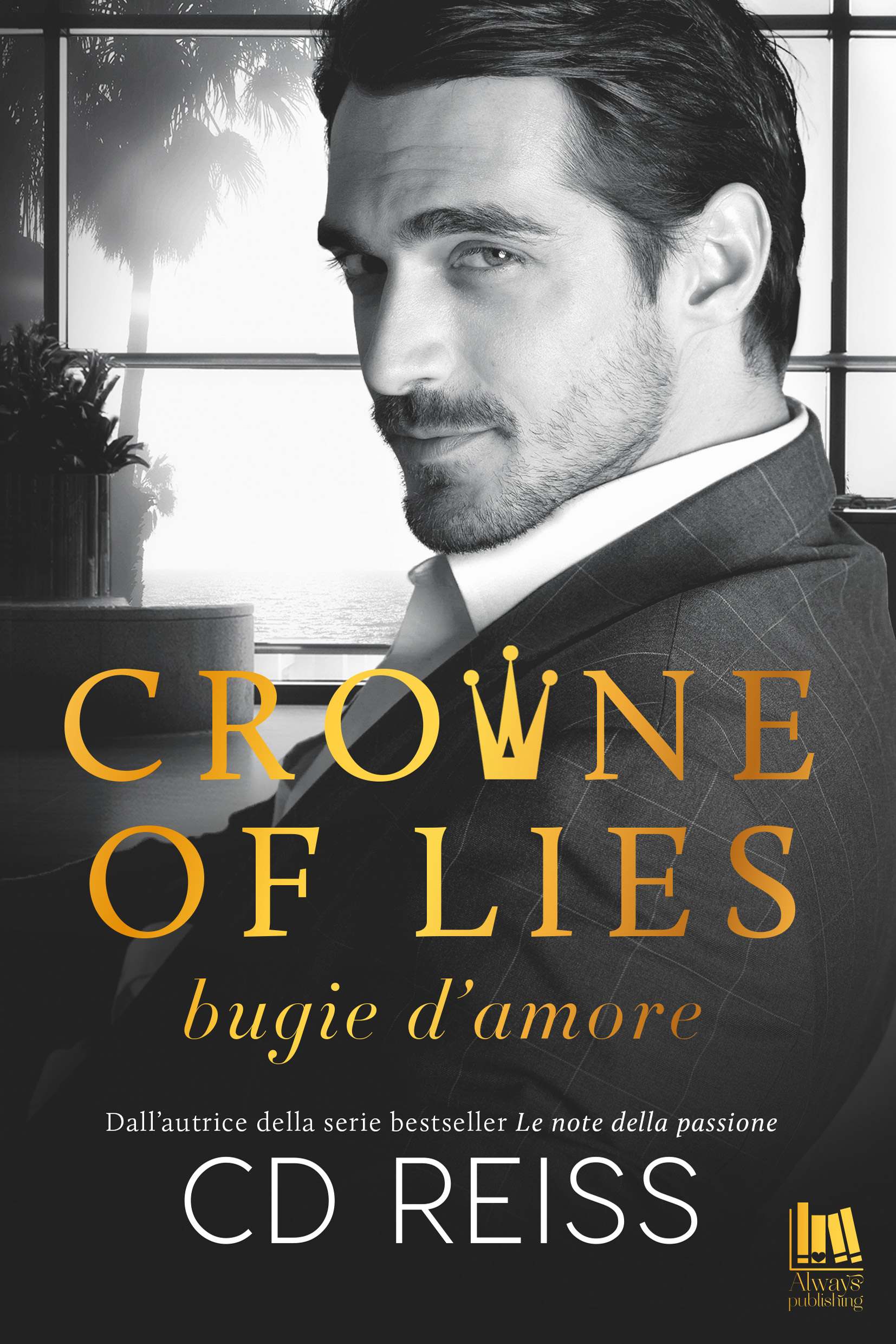 Cover of Crowne of Lies. Bugie d'amore